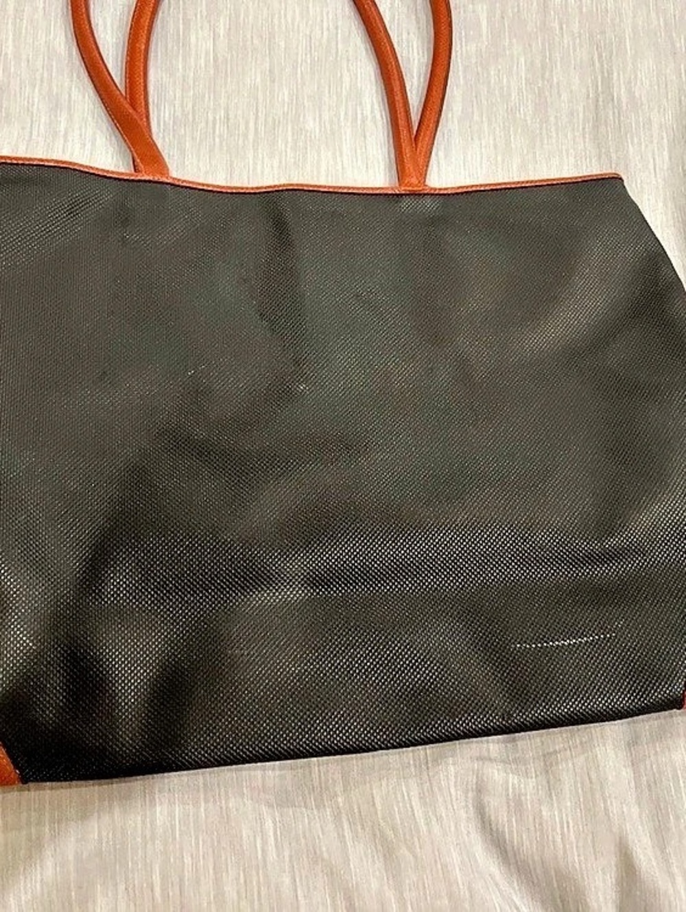 Black & Orange Tote